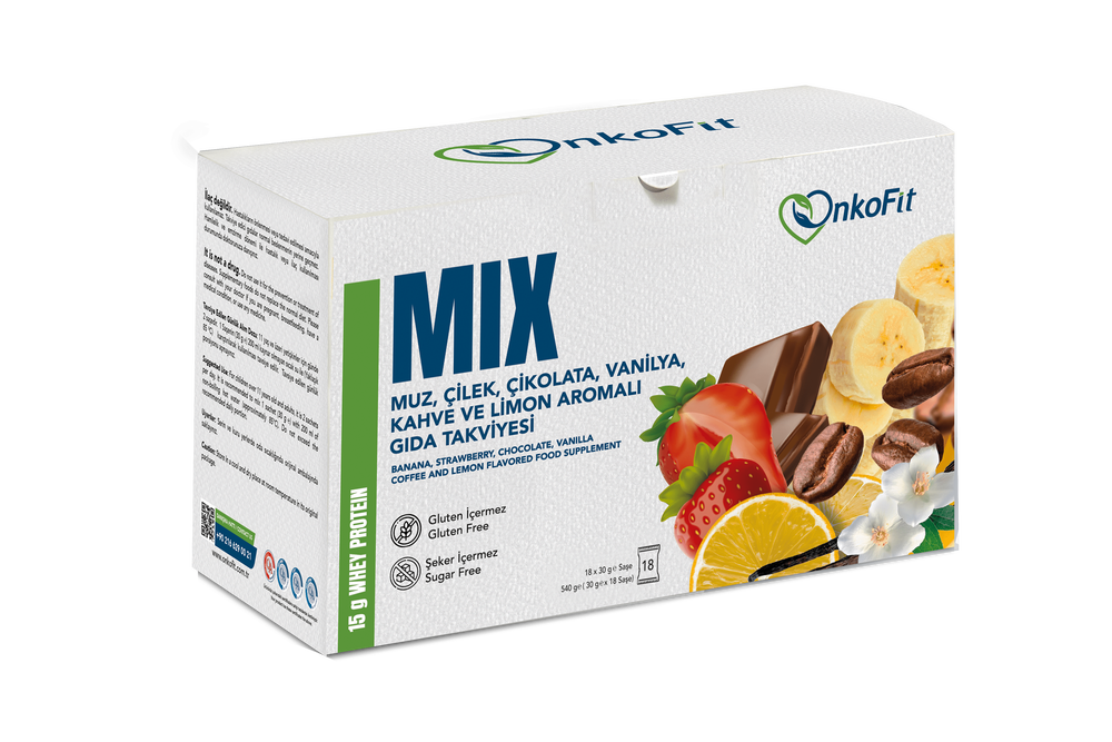 ONKOFİT® MİX PROTEİN TAKVİYE EDİCİ GIDA (18 ÖĞÜN)